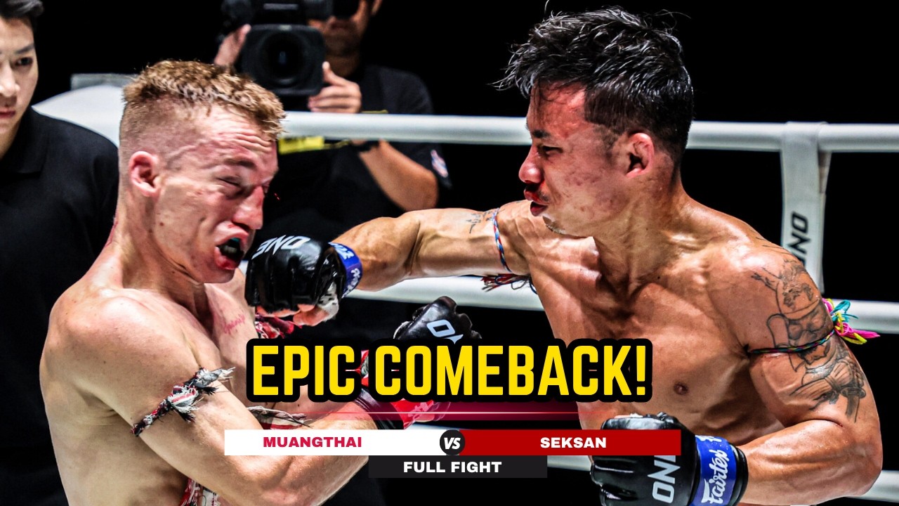 FEROCIOUS RALLY SHATTERS FOE! Sunday Absorbs Body Shots & Storms Back At Lumpinee!