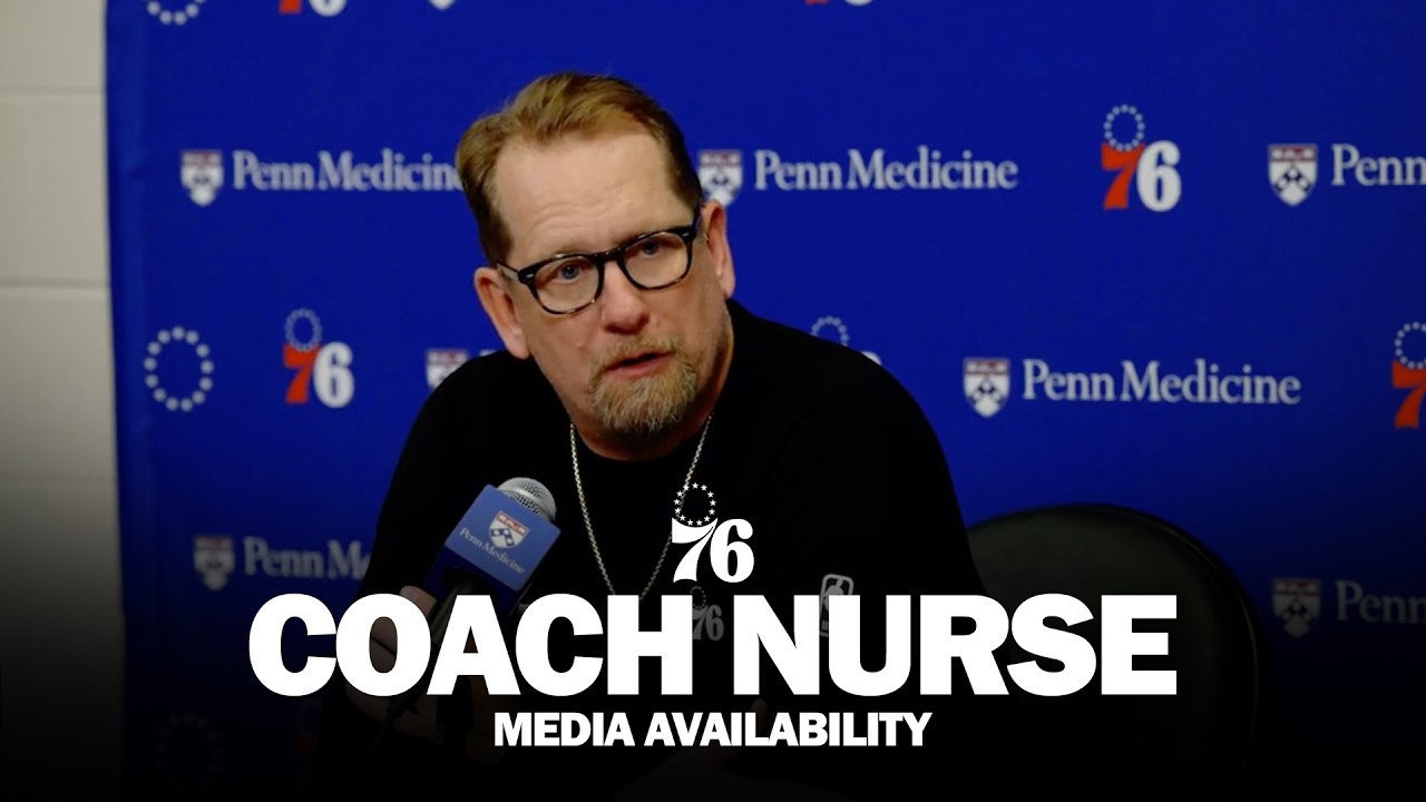 Philadelphia 76ers Postgame Media Availability ЁЯОЩя╕П | Coach Nurse | 10.22.26