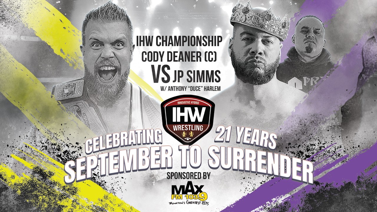 IHW September to Surrender 2026 (Riverview) - Cody Deaner (c) Vs JP Simms - IHW Championship 2026-10-23 07:04