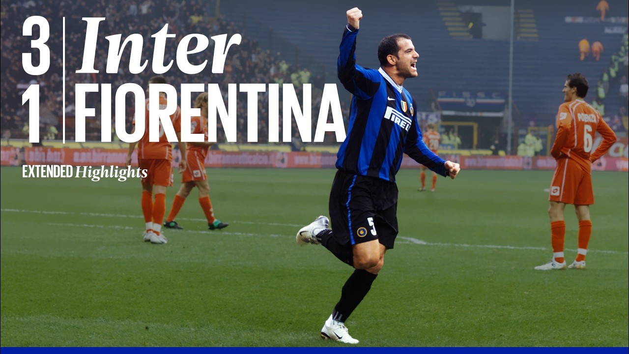 STANKOVIĆ, ADRIANO E IBRAHIMOVIC COMPLETANO LA RIMONTA | HL EXTENDED | INTER FIORENTINA 2006 07 🔥🖤💙