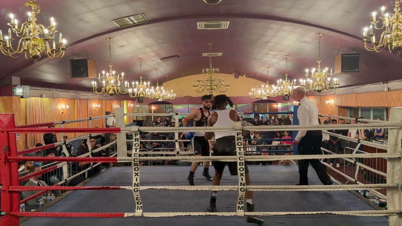 HASSAN AKHTAR vs PRESLEY GWEBU | AMATEUR BOXING BOUT | ALLIANCE FIGHT NIGHT