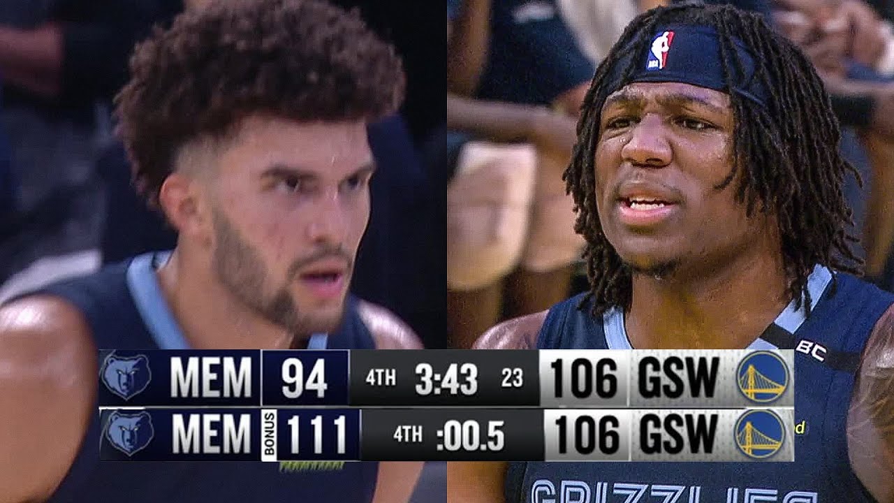 Grizzlies' 17-2 RUN vs Warriors in INCREDIBLE Comeback Win!