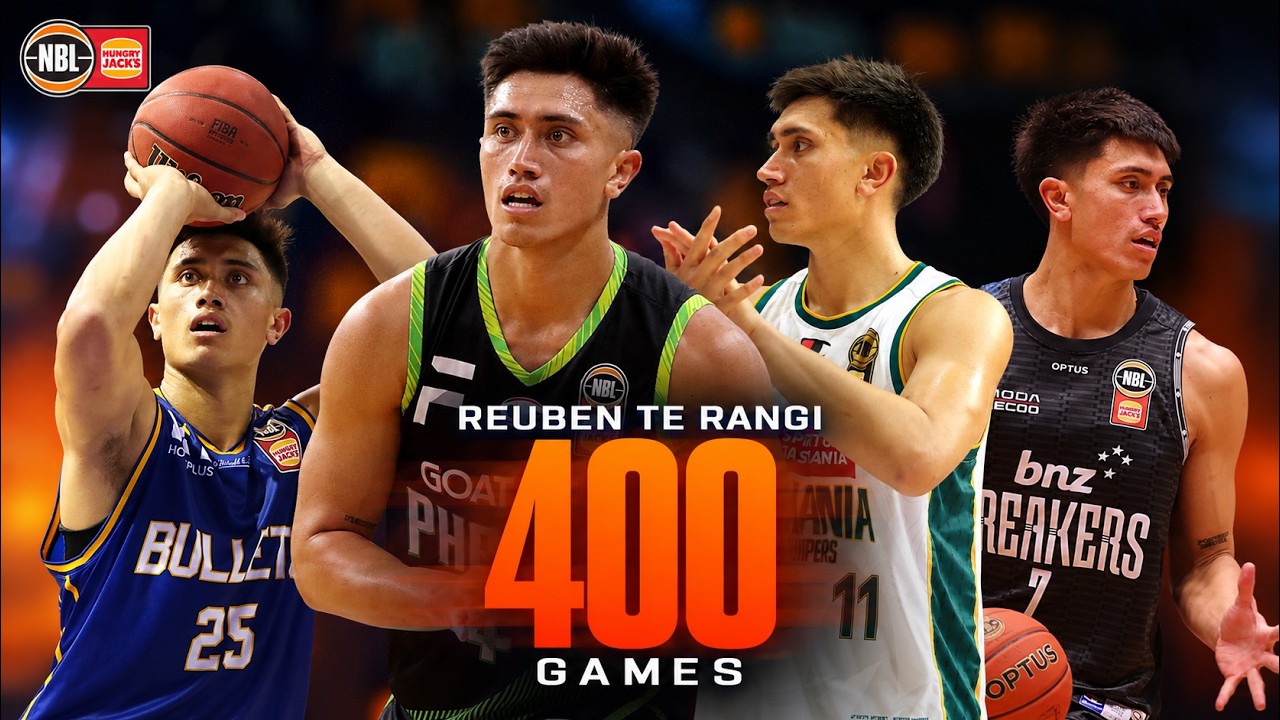 Reuben Te Rangi | 400 NBL Games | Career Highlights