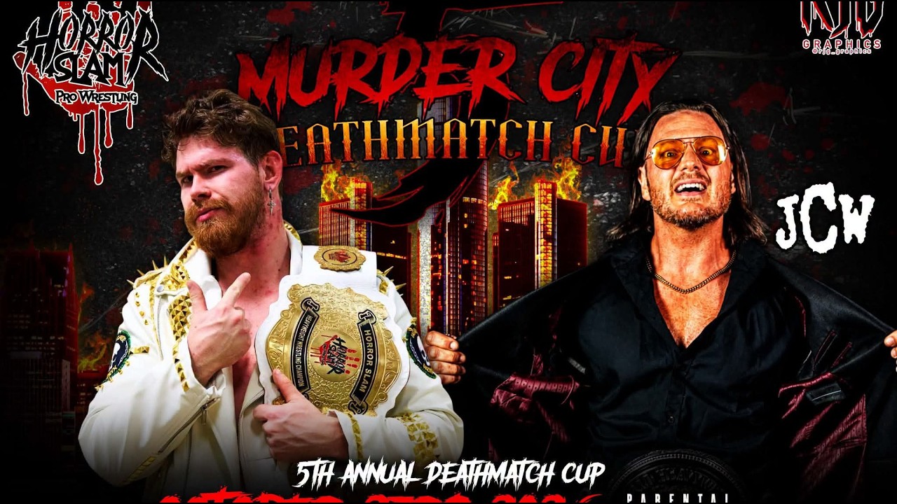 Horrorslam: Dean Hendrix w/ Paige Collett vs Caden Monroe vs Kongo Kong (Hvyweight Champ) 10/23/26