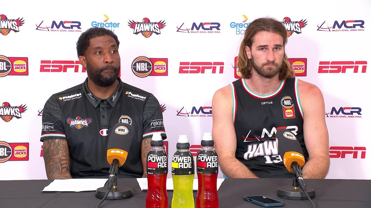Justin Tatum and Sam Froling press conference vs Brisbane Bullets - Round 6, NBL27