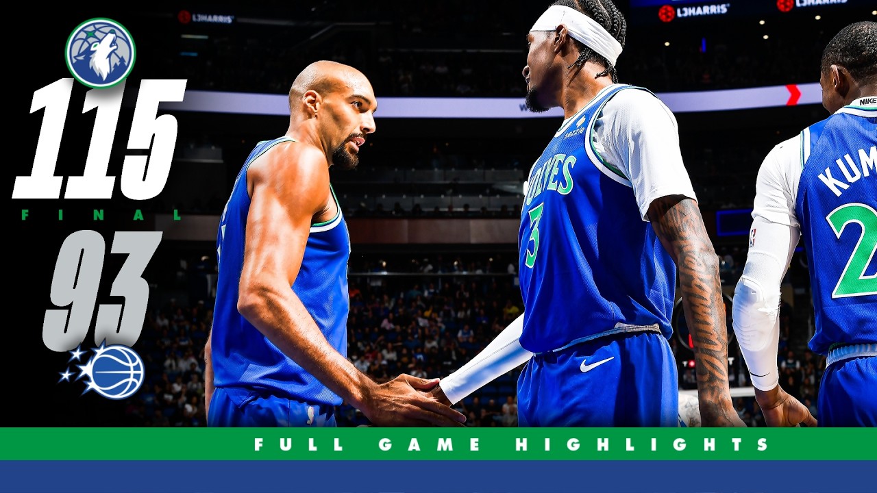 Minnesota Timberwolves Get Their Second Win Of The Season vs Orlando Magic 115-93 | 10.23.26