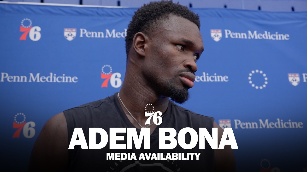 Philadelphia 76ers Practice Media Availability 🎙️ | Adem Bona | 10.24.26