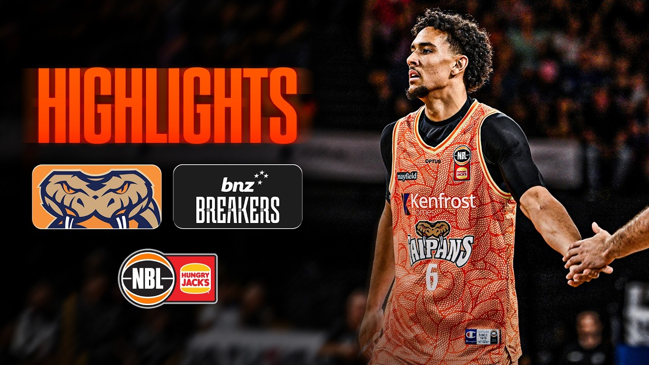 Cairns Taipans vs. New Zealand Breakers - Game Highlights - Round 6, NBL27