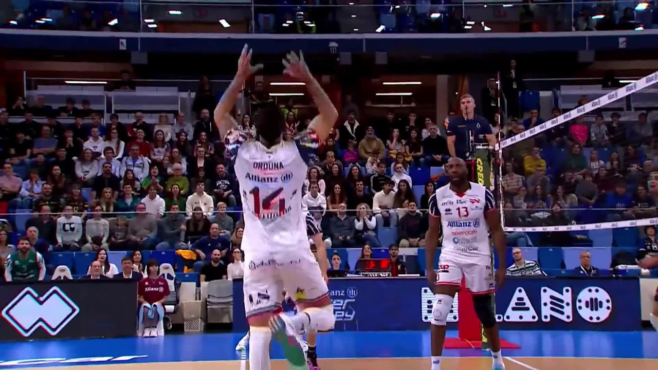 Allianz Milano vs. Acqua Sant'Anna Cuneo - Superlega Credem Banca VBTV Match Highlights