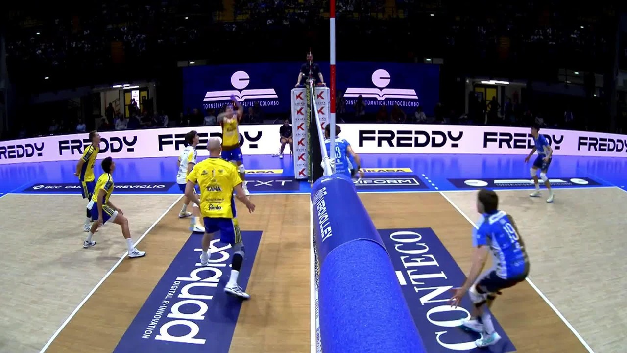 Vero Volley Monza vs. Rana Verona - Superlega Credem Banca VBTV Match Highlights