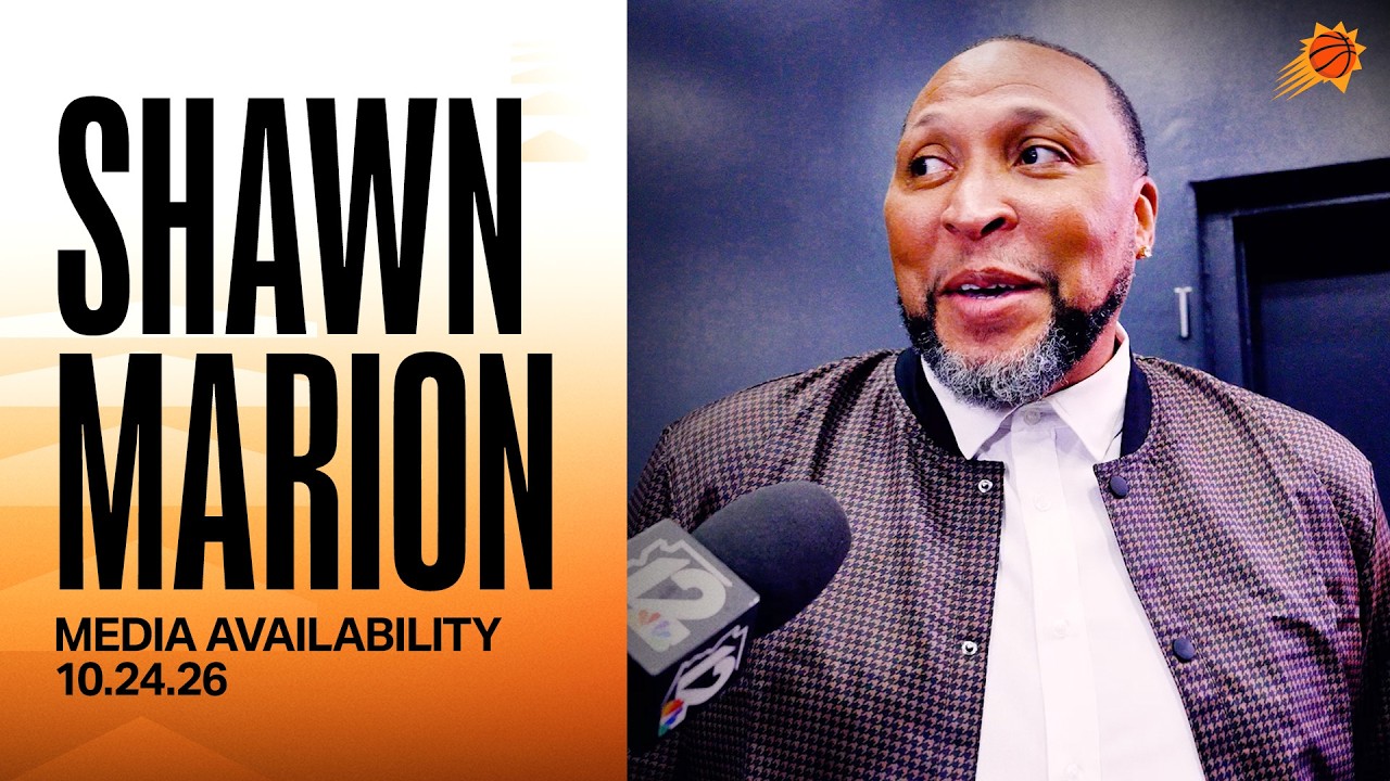 Shawn Marion Media Availability | Phoenix Suns | 10-24-26