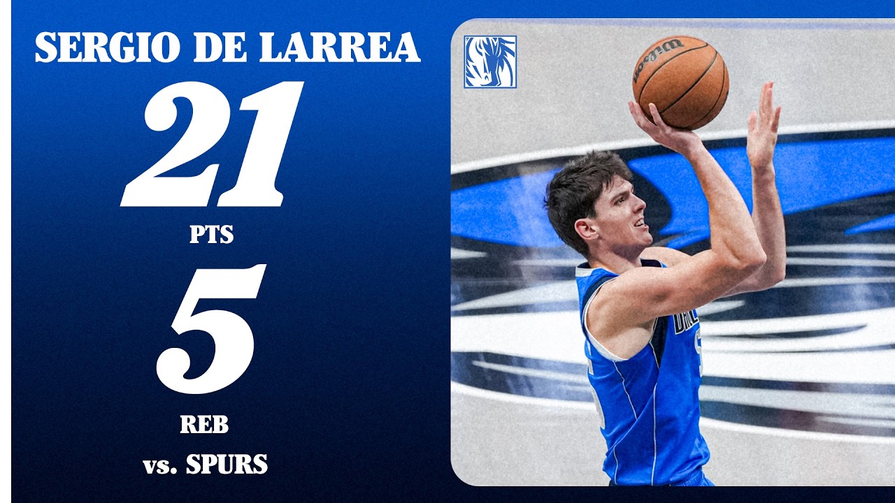 Sergio De Larrea (21 PTS 5 REB) vs. San Antonio Spurs | October 24, 2026