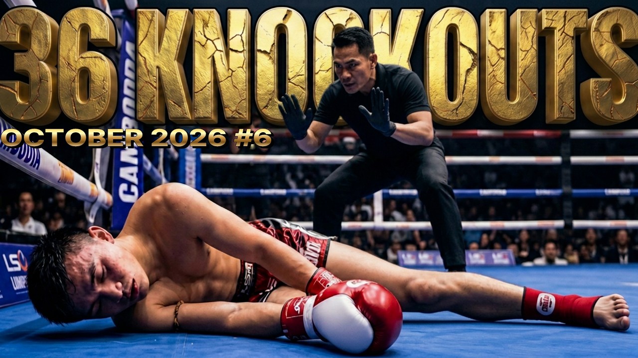36 Destructive KO : MMA & Muay Thai•Boxing | October 2026 #6 ⚠️