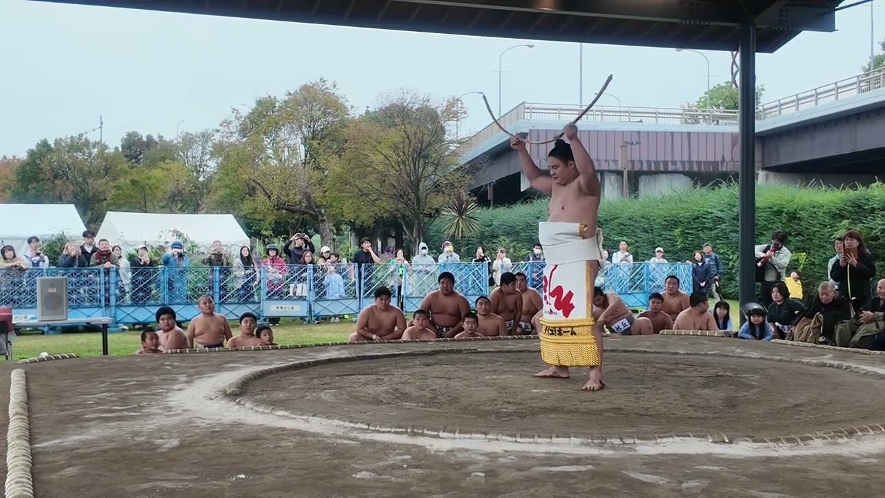 4K 弓取り式 実富士【伊勢ヶ濱部屋 出張稽古 IN 新横浜】2026/10/24 ISEGAHAMA practice tour in Yokohama