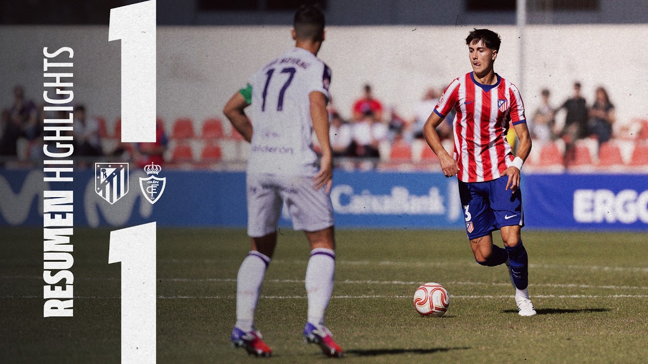 Atlético Madrileño 1-1 Jaen | ⚽ Kamate | HIGHLIGHTS, 26/27 1ªRFEF - MD9