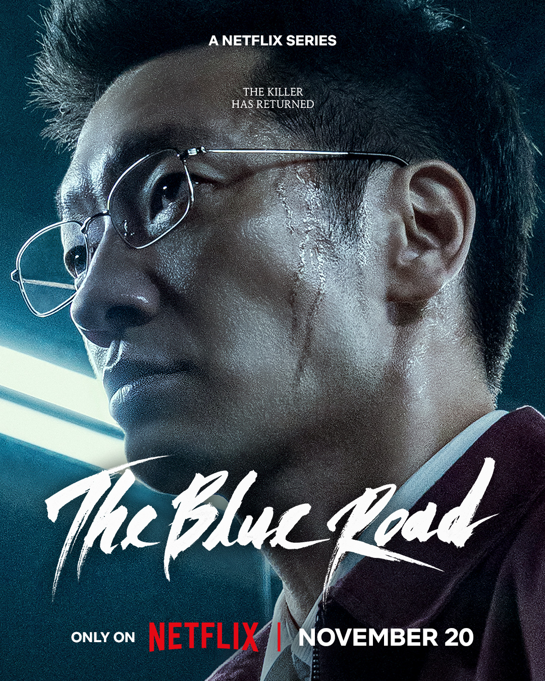 The Blue Road background