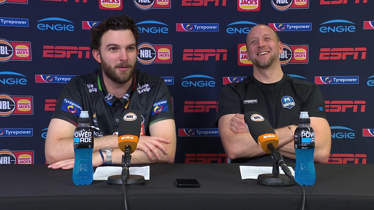 Jacob Chance and Joe Ingles press conference vs Sydney Kings - Round 6, NBL27
