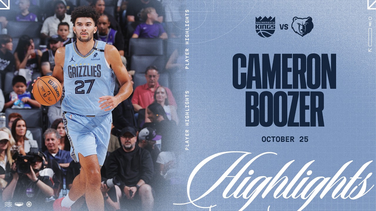 Cameron Boozer Highlights vs. Sacramento Kings