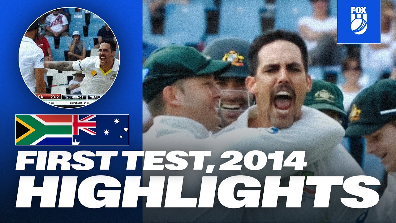 MITCH JOHNSON TERRORISES SOUTH AFRICA! ๐ฎโ๐จ๐ฅ | 2014 Centurion Test | South Africa v Australia
