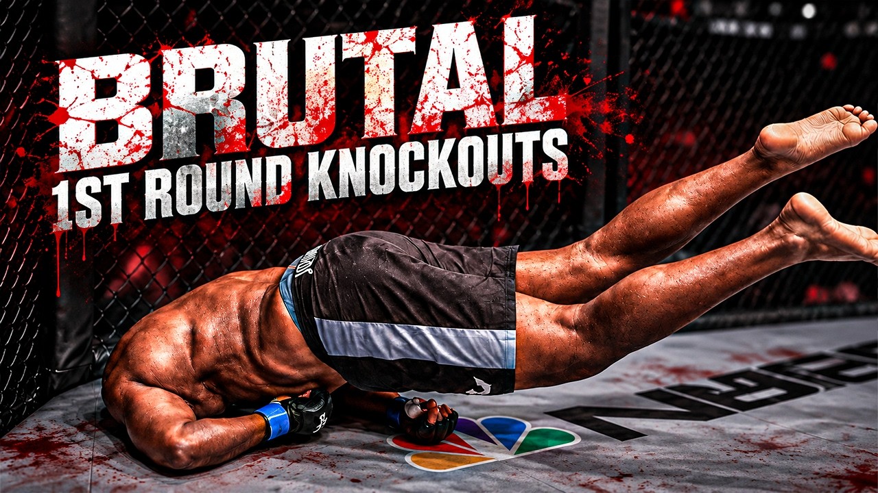 The Most BRUTAL 1st Round KNOCKOUTS in MMA History 💀