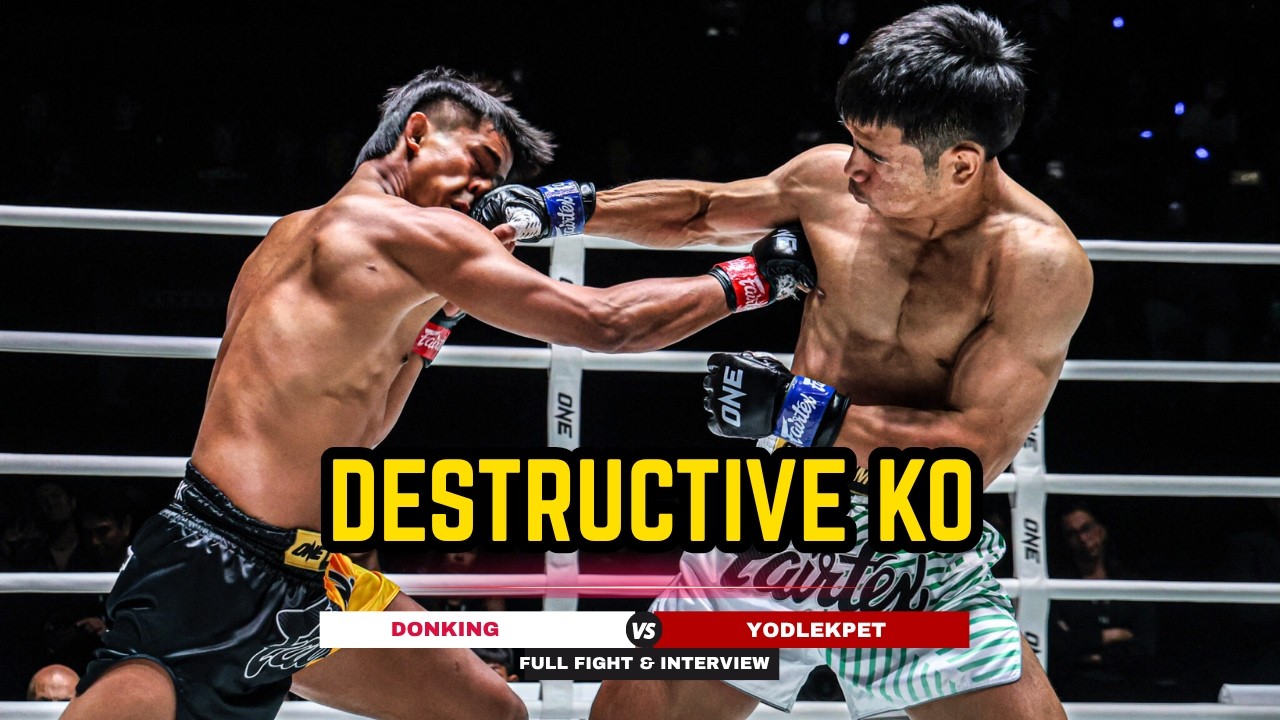 DESTRUCTIVE 2-PUNCH KNOCKOUT! Yodlekpet Floors Donking In Round 1 Main Event Thriller!