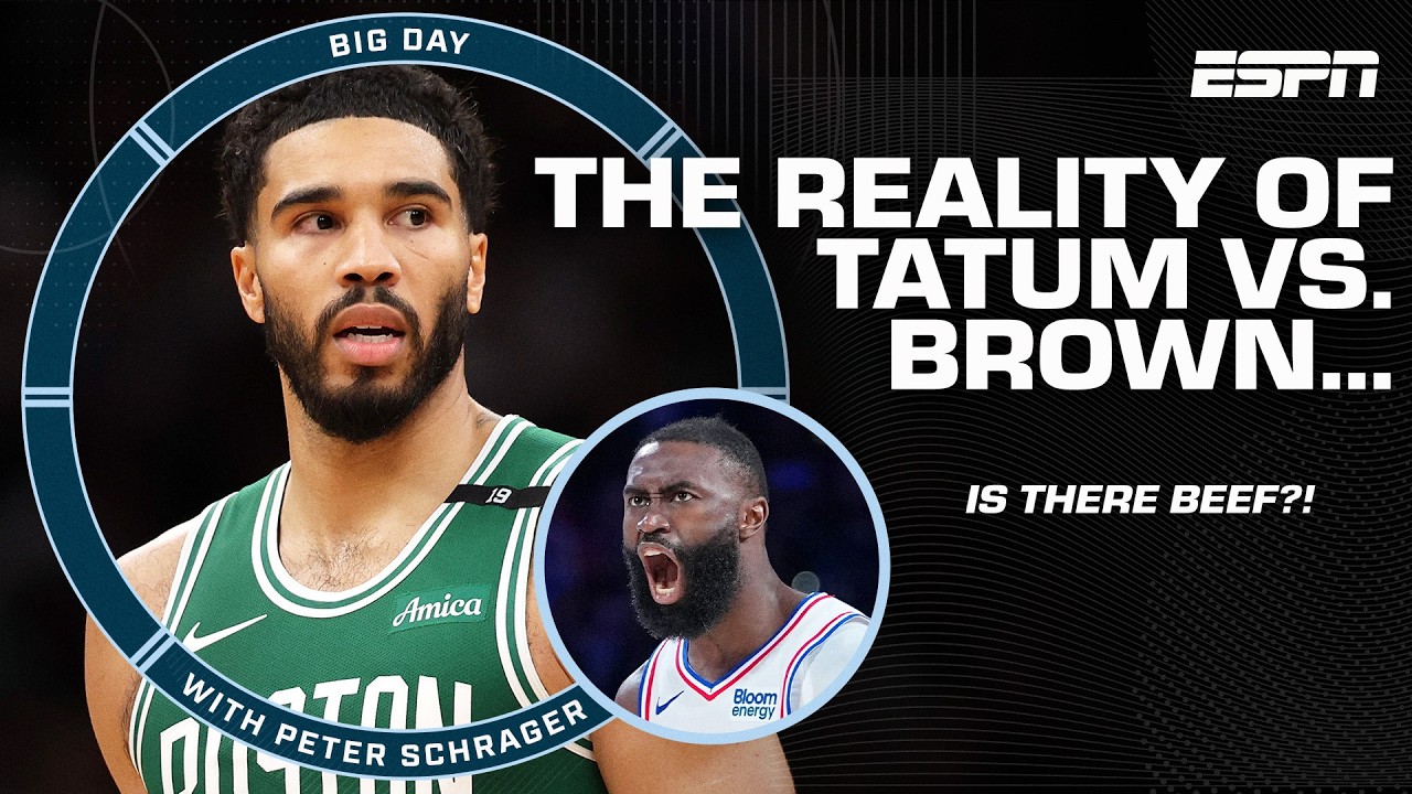 Jayson Tatum vs. Jaylen Brown: Is it beef or is it nothing? 🤔 | Big Day with Peter Schrager