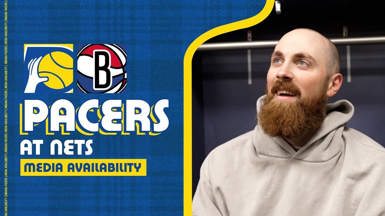 Rick Carlisle, Jay Huff, Pascal Siakam & Tyrese Haliburton on Win Over Nets | Postgame Media