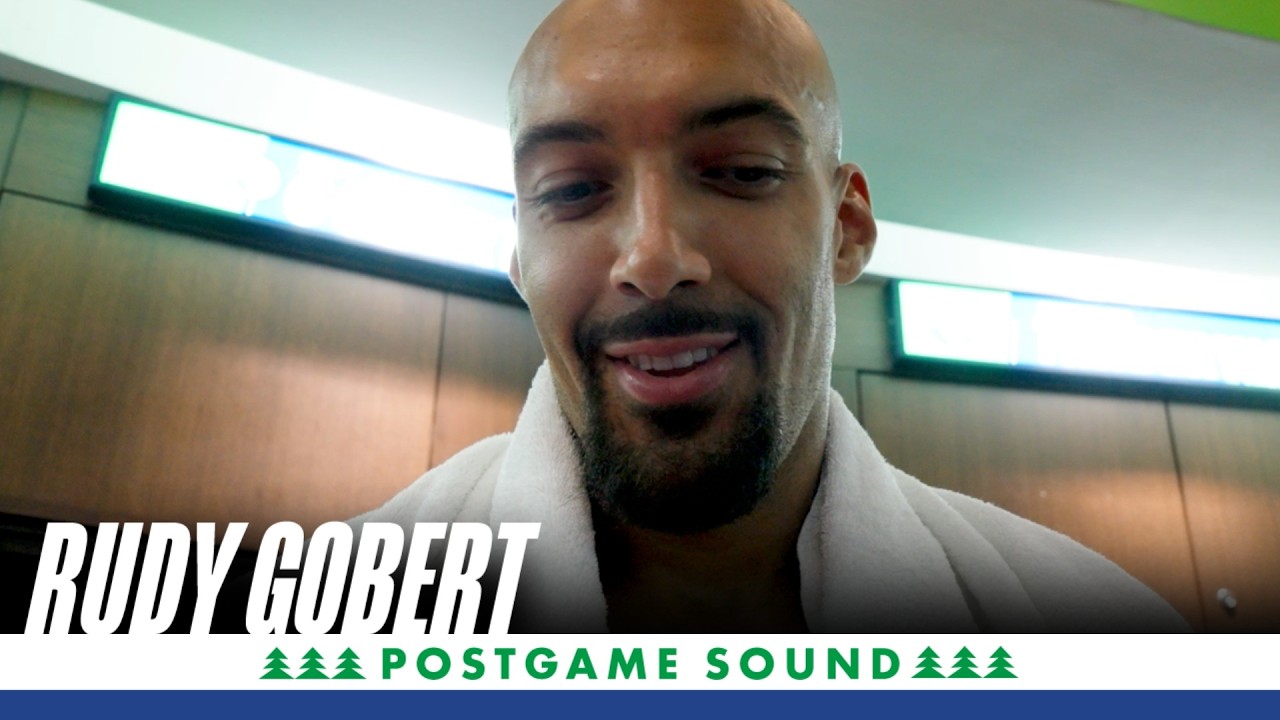 “My Goal Is To Stay Dominant On The Defensive End.” | Rudy Gobert Postgame Sound | 10.25.26