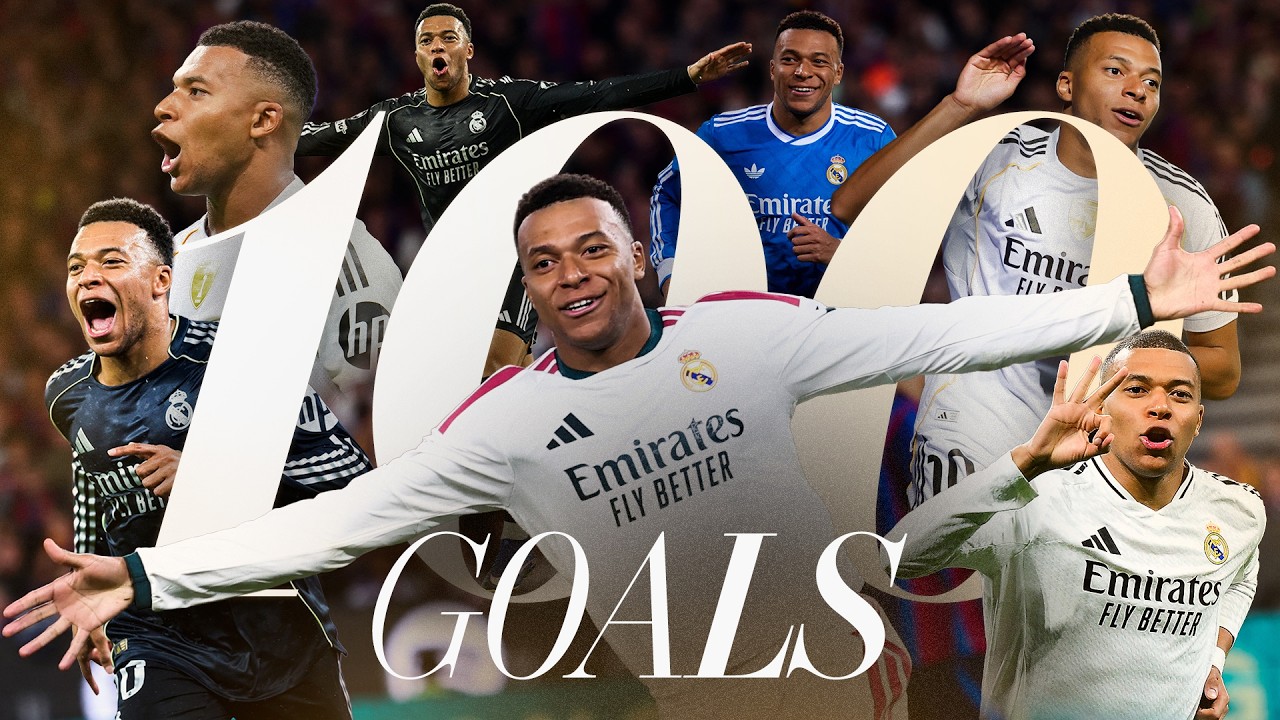 MBAPPÉ'S 100 GOALS! 🤯 ALL HIS GOALS FOR REAL MADRID
