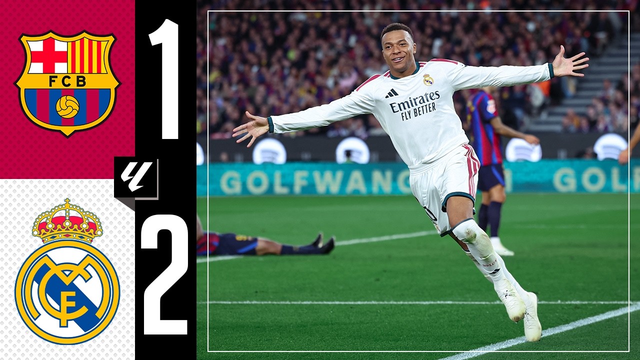 HIGHLIGHTS | FC Barcelona 1-2 Real Madrid | LaLiga