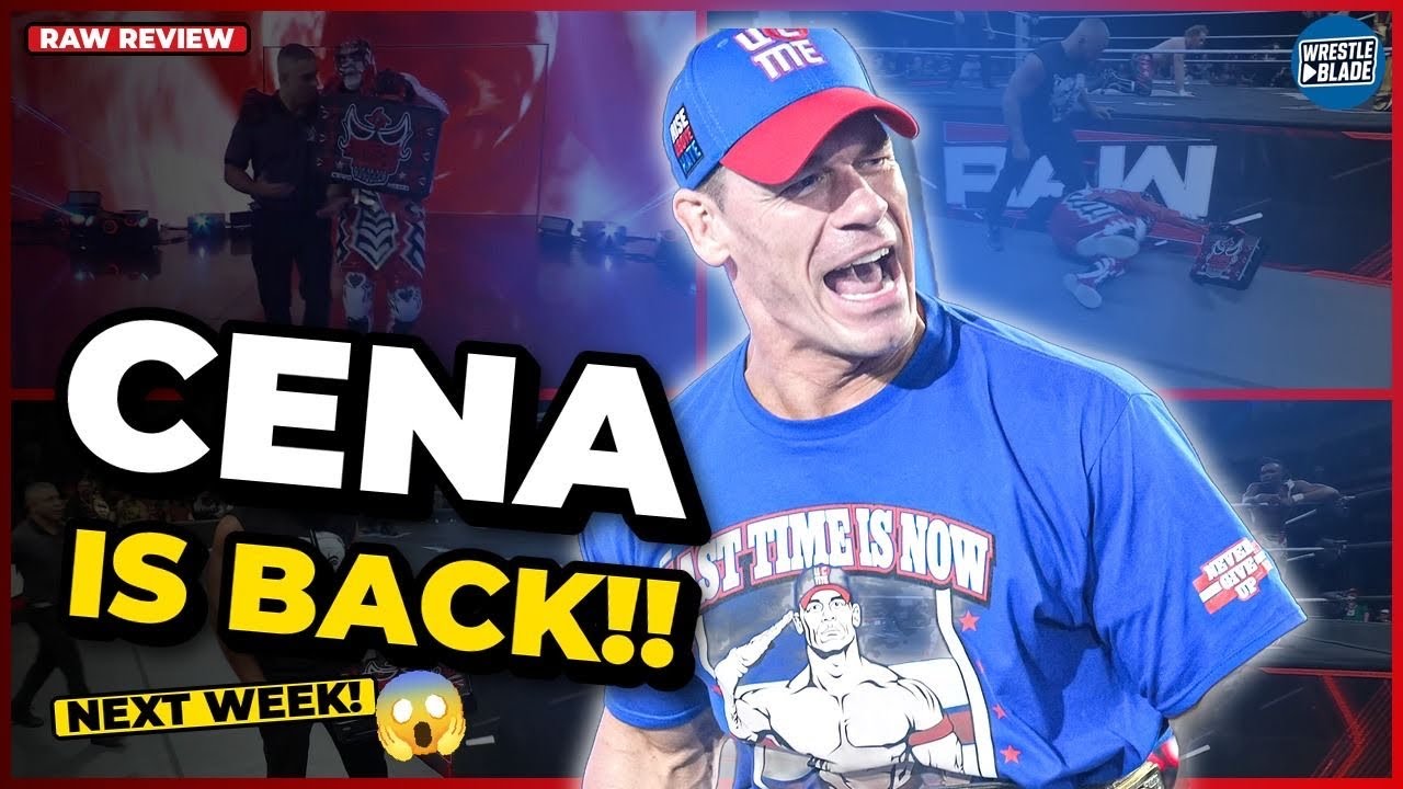 CENA IS BACK!! 😱 Penta's Cash-In FAILED | WWE RAW Review