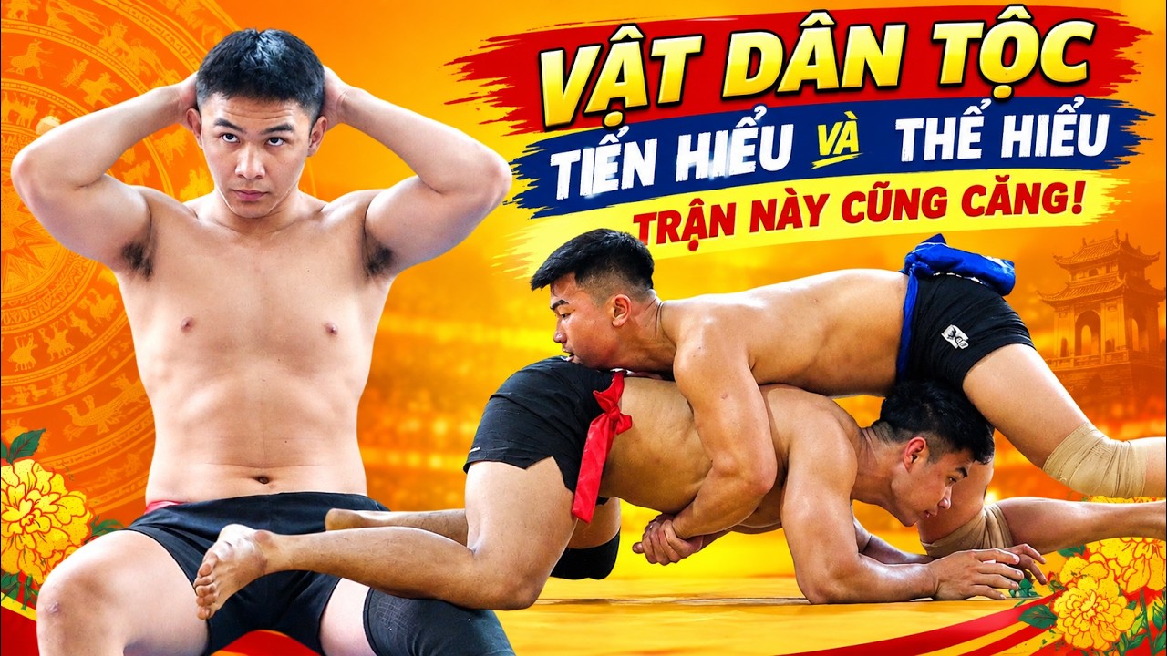 TRẬN ĐẤU RẤT CĂNG CỦA TIẾN HIẾU VÀ THẾ HIẾU TẠI TIÊU SƠN 2026.Traditional Vietnamese Mens Wrestling.