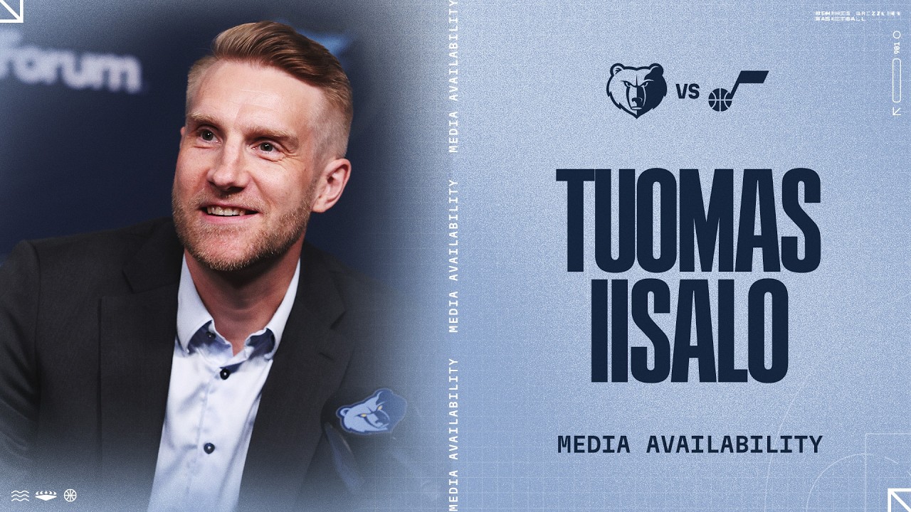 Tuomas Iisalo Press Conference | Grizzlies vs. Jazz