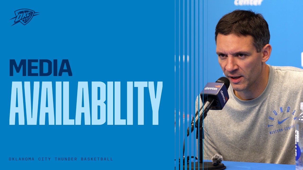 Postgame Media Availability with Coach Daigneault | OKC Thunder | October 26, 2026