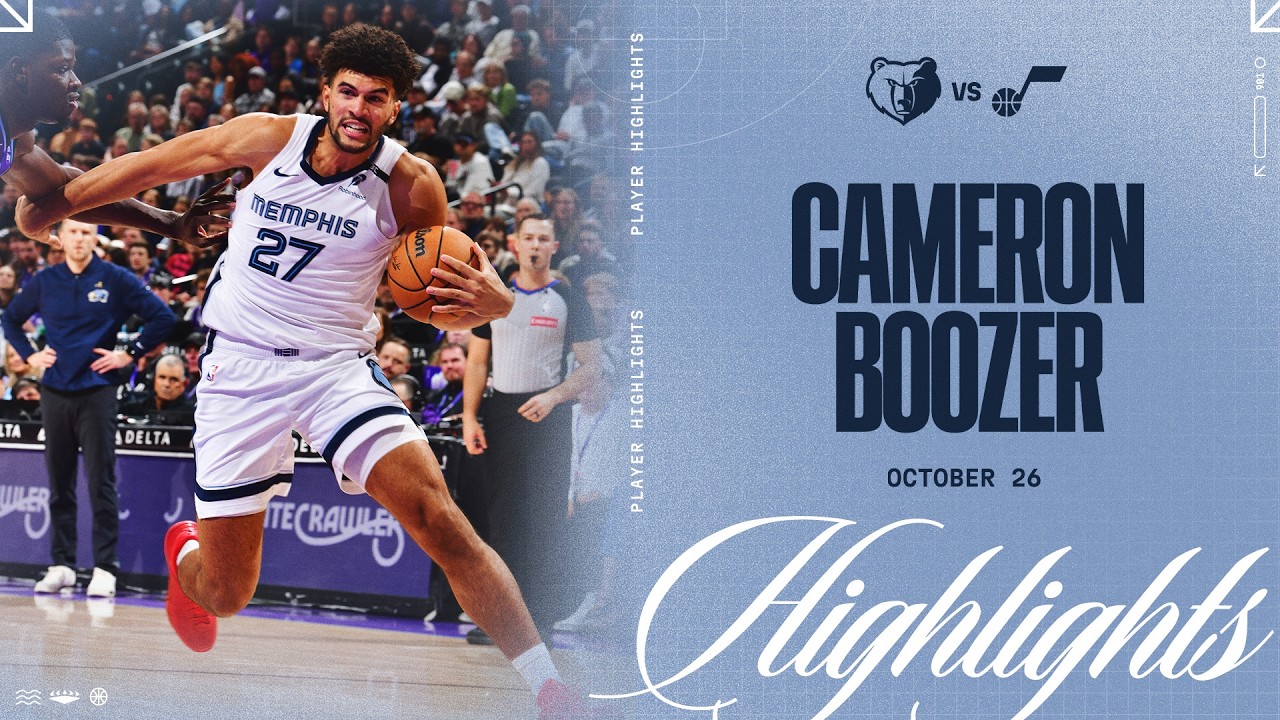 Cameron Boozer Highlights vs. Utah Jazz