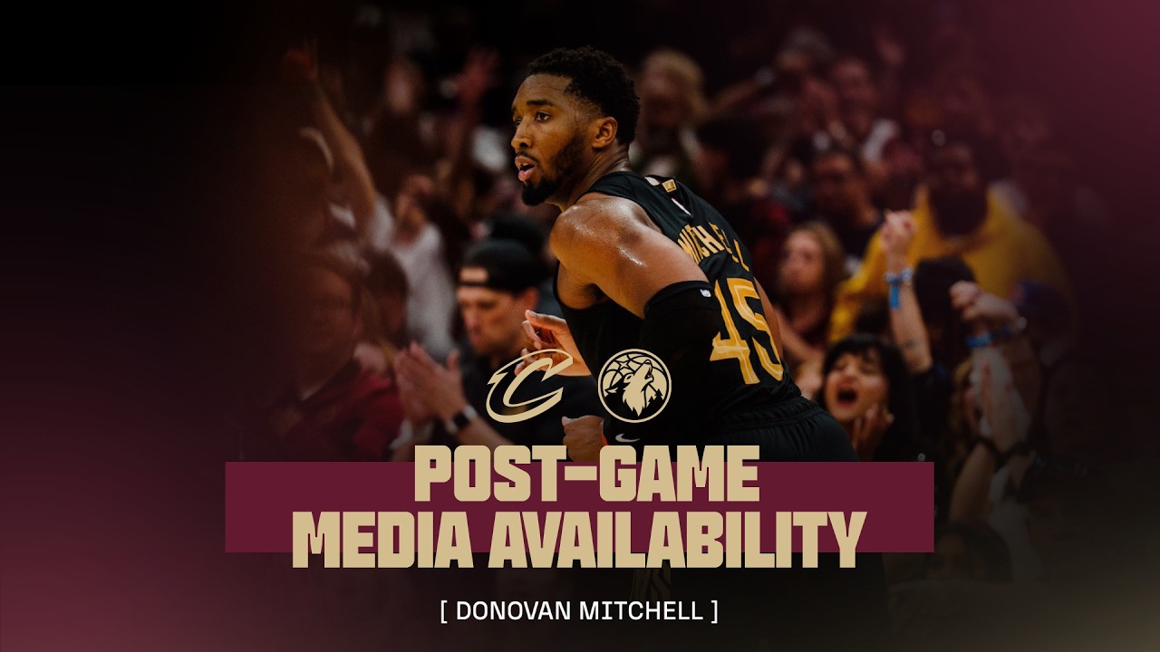 Cavs vs Timberwolves | Donovan Mitchell Media Availability | 10.26.2026