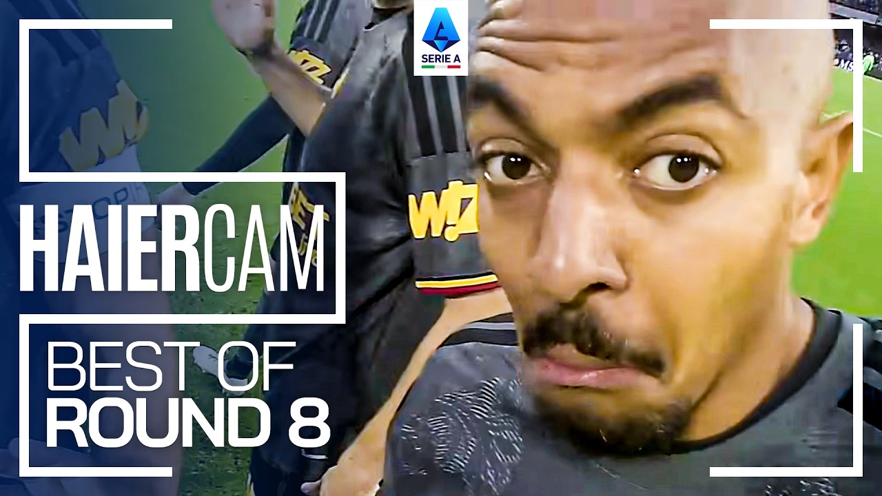 "NOT EVEN A WHIFF OF THE BALL!" | The Best REFCAM Clips From Round 8 | Serie A 2026/27