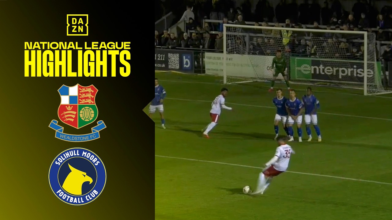 THREE LATE GOALS ⏰ | Wealdstone vs. Solihull Moors | National League HIGHLIGHTS