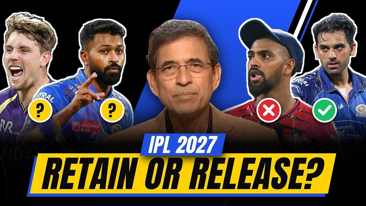 RELEASE or RETAIN? Hardik, Green & IPL’s BIG Decisions | Harsha Picks
