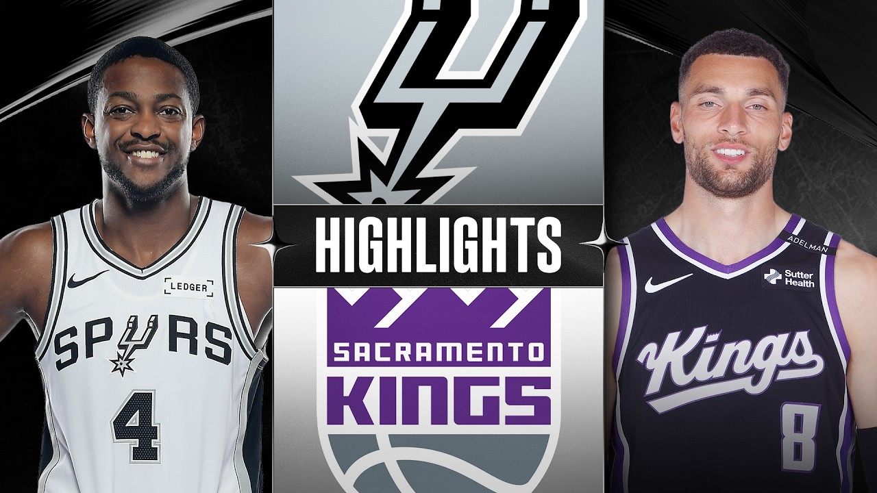 Highlights: Spurs DOMINATE Kings in First Home Win of the Season!