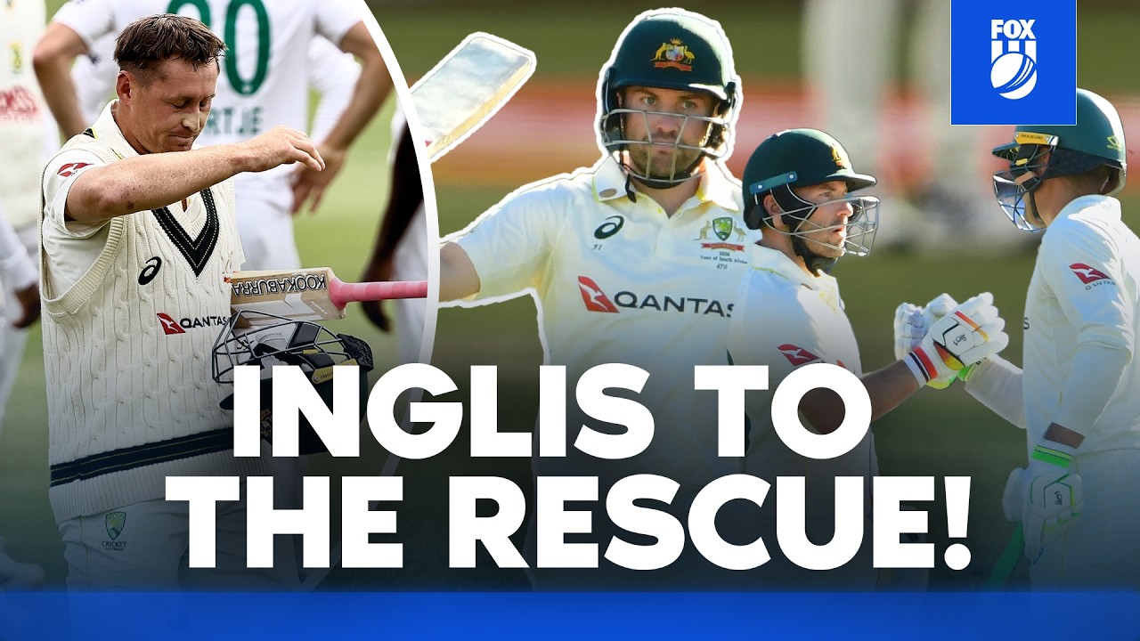Inglis & Carey SAVE Australia as Marnus goes for a DUCK! 😱🏏 | Follow On Podcast