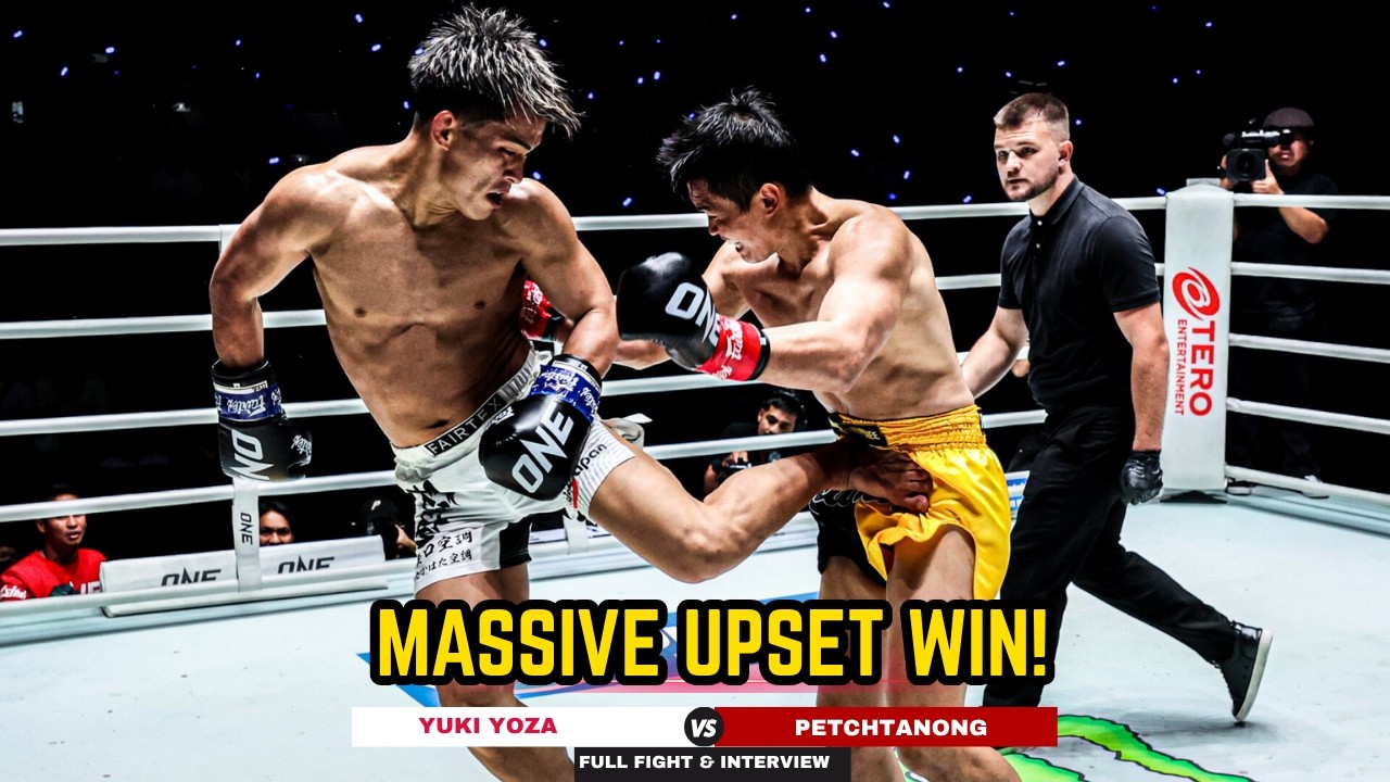 CRUCIAL EARLY KNOCKDOWN! K-1 Champion Yuki Yoza Edges Petchtanong In 3-Round Classic!