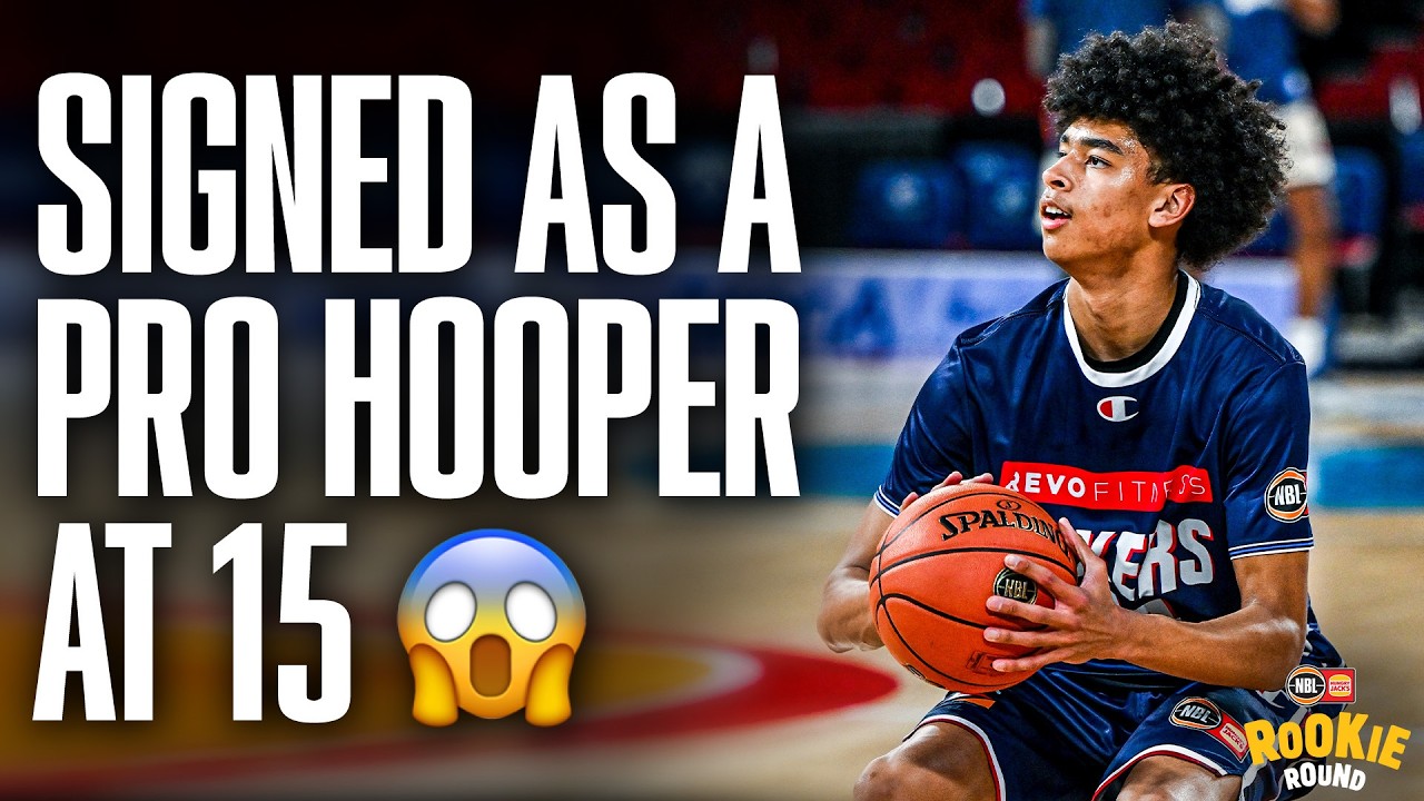 Day in the Life of the NBL’s Youngest Rookie | RJ Brown for Hungry Jack's Rookie Round