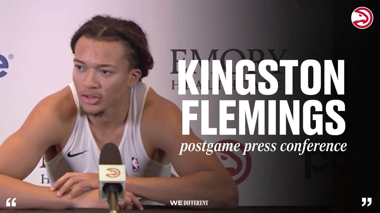 Hawks vs. Heat Postgame Press Conference: Kingston Flemings