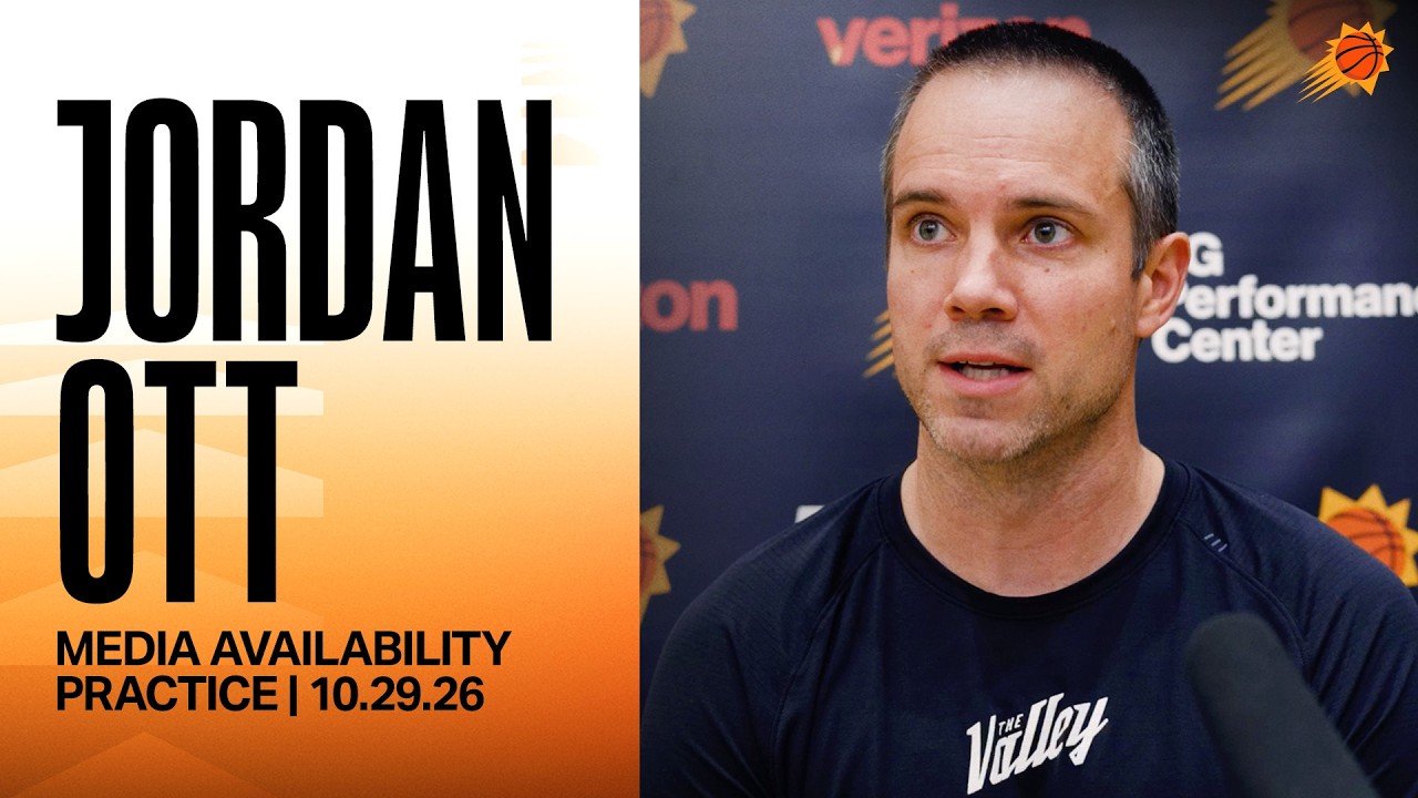 Head Coach Jordan Ott Practice Media Availability | 10-29-26