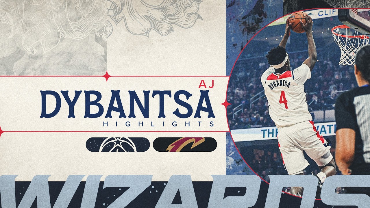 AJ Dybantsa drops 19-points in his NBA debut in Cleveland.