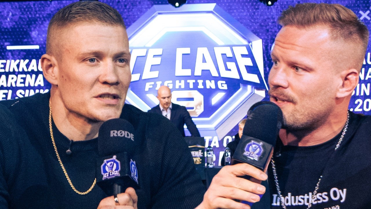 Aleksi Nurminen vs Matias Koistinen haastattelu | ICE CAGE 9