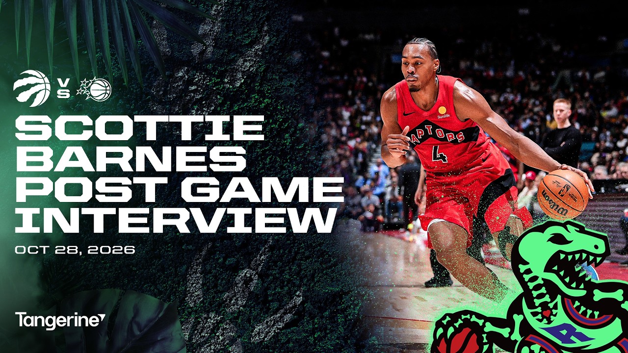 Scottie Barnes | Post Game vs Magic | October 28, 2026