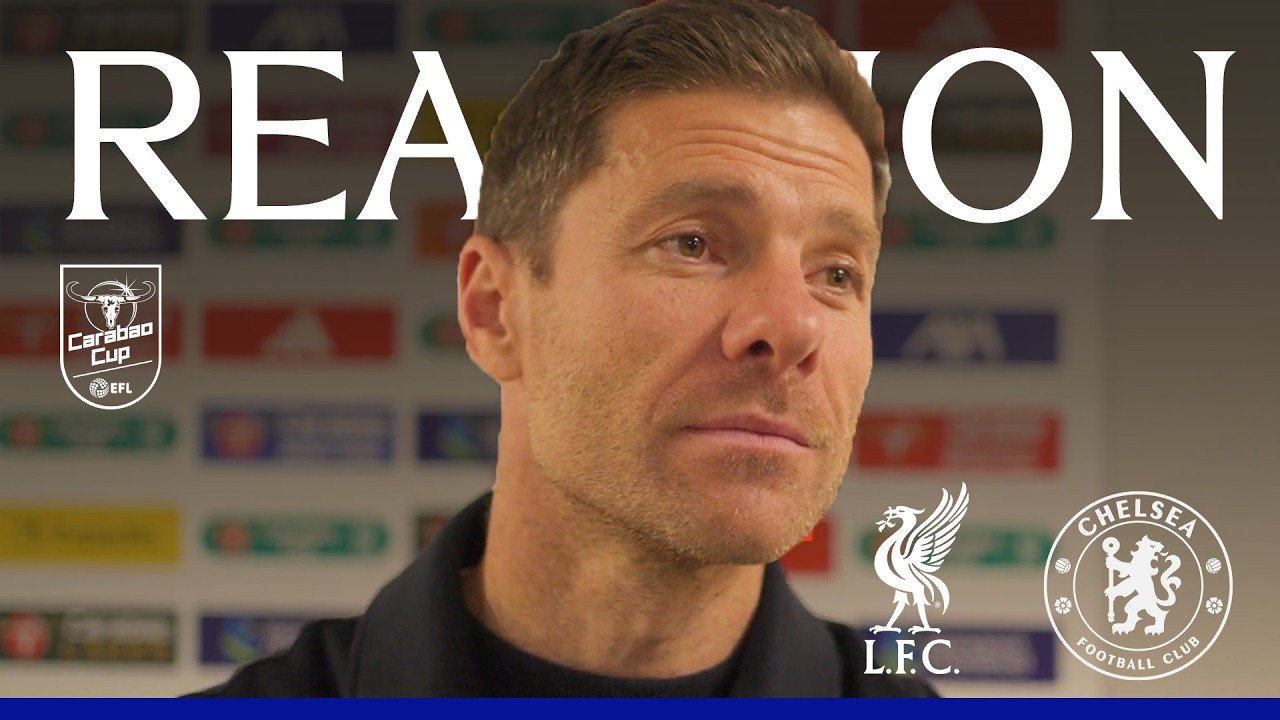 ALONSO react post-Liverpool | Liverpool 1-1 Chelsea (6-5 pens) | Carabao Cup 2026/27