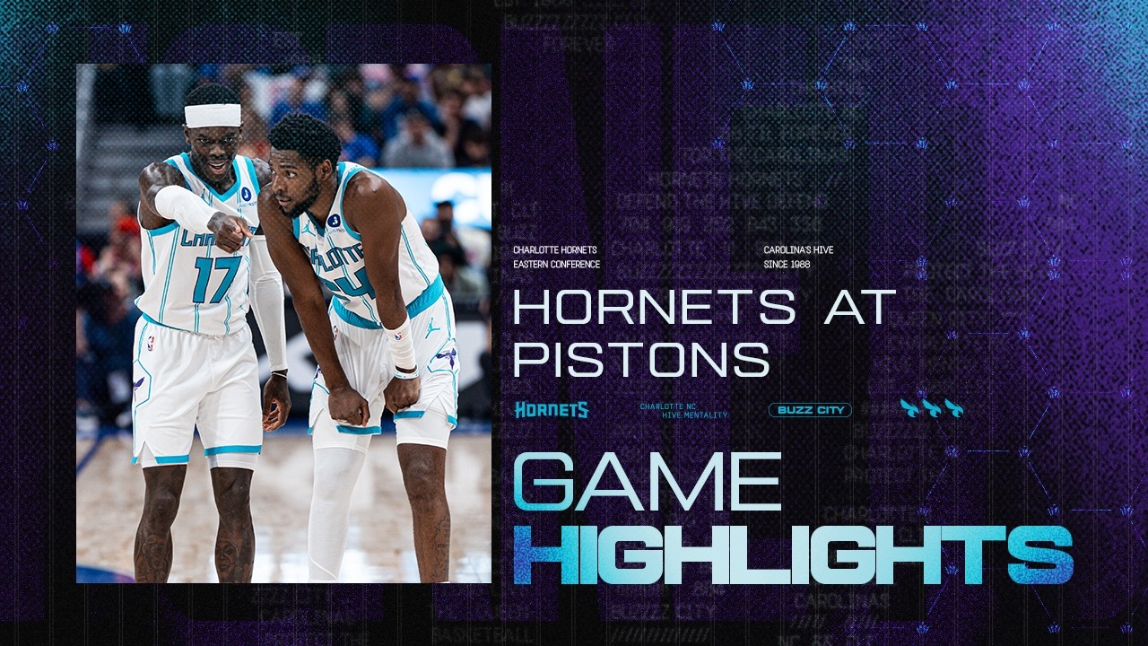 Game Highlights | Hornets at Pistons | 10/28/2026